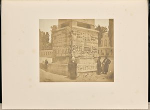 [Theodosius obeliszkjének talapzata] alkotó: James Robertson