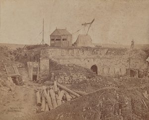 A Malakoff-torony maradványai alkotó: James Robertson