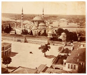 Isztambul. Sülejmánije mecset alkotó: James Robertson