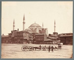 „Szent Szófia” [Isztambul. Ayasofya-mecset (Hagia Sophia)] alkotó: James Robertson