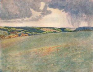 "Box Hill és Ranmore a Tot Hillből", 1913, 1914 alkotó: James S Ogilvy