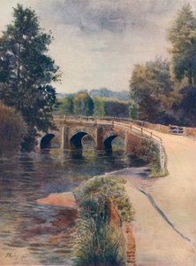 „Eashing Bridge”, 1911, 1914 alkotó: James S Ogilvy