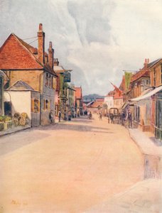 „High Street, Leatherhead”, 1912, 1914 alkotó: James S Ogilvy