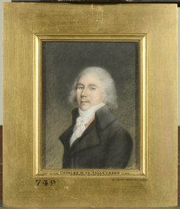 Charles Maurice de Talleyrand-Perigord (pasztell, papír)