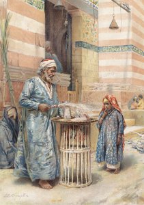 Az édességárus (chromolitho)