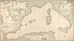 A nyugat-mediterrán térség térképe