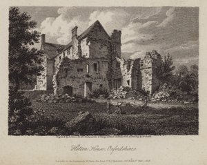 Holton-ház, Oxfordshire (metszet)