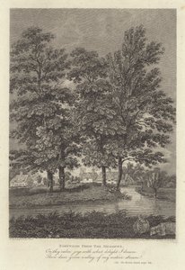 Robert Bloomfield, költő: Fakenham from the Meadows (metszet)