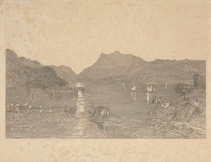 Winander-Mere, Westmoreland alkotó: James T. Willmore