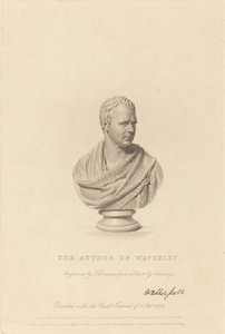 Sir Walter Scott mellszobra alkotó: James Thomson after Sir Francis Legatt Chantrey