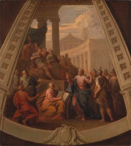 Szent Pál Agrippa előtt alkotó: James Thornhill
