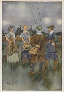 Illusztráció a The Compleat Horgászhoz, Izaak Waltontól