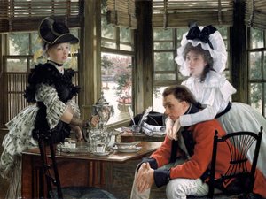 "Bad news The Parting", 1872