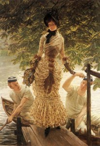A Temzén alkotó: James Tissot