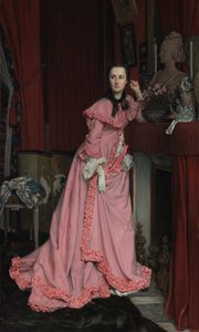 Miramon márkiné, született Thérèse Feuillant portréja alkotó: James Tissot