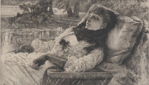 Nyári este, 1881. alkotó: James Tissot