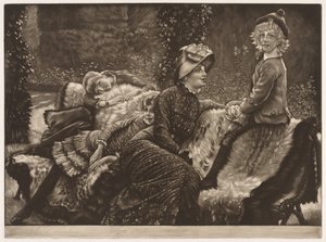 A kerti pad alkotó: James Tissot