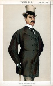 A spanyol miniszter, 1871. alkotó: James Jacques Joseph Tissot