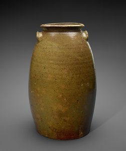 Jar, c. 1873-1900 (lúgos mázas kőedény) alkotó: James W. Haden