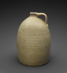 Kancsó, c. 1873-1900 (lúgos mázas kőedény) alkotó: James W. Haden
