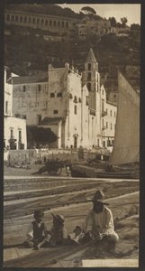 Positano - kikötő alkotó: James W. Holcombe