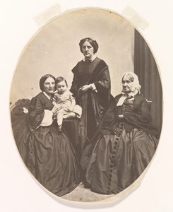 Négy generáció, kb. 1860.