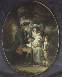 Család a tájban alkotó: James Ward