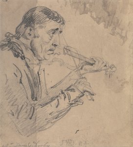 James Derby úr hegedülni játszik alkotó: James Ward