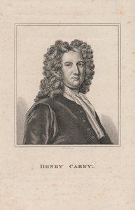 Henry Carey, R. Grave metszete, 1800 körül alkotó: James Wasdail