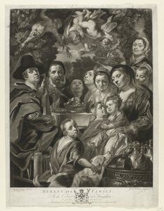 Jacques Jordaens portréja szüleivel, testvéreivel és nővéreivel Rubens és családja (cím a tárgyon) Festmények a Houghton Galériából (sorozat címe) The Houghton Gallery (sorozat címe)