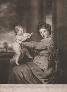 Caroline Marlborough hercegnője és Lady Caroline Spencer lánya