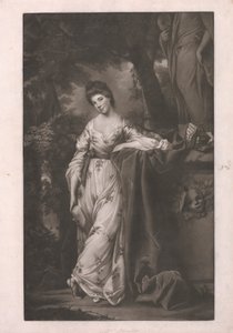 Mrs. Abington mint „a képregénymúzsa” alkotó: James Watson