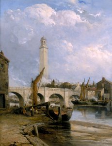„Old Kew Bridge”, 1880 alkotó: James Webb