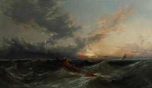 The Signal, 1860 körül (olaj, vászon)