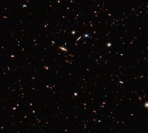 ASPIRE Cosmic Filament (NIRCam Compass Image) alkotó: James Webb Space Telescope (NASA)