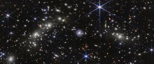 Csillaghalmaz (NIRCam-felvétel) alkotó: James Webb Space Telescope (NASA)
