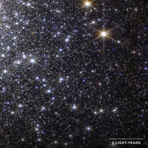 Globular Cluster M92 (NIRCam Detail) alkotó: James Webb Space Telescope (NASA)