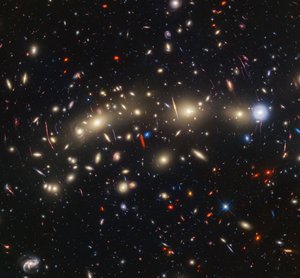 MACS 0416 (Hubble ACS és WFC3 + Webb NIRCam kép) alkotó: James Webb Space Telescope (NASA)