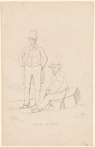 Mr. Way és Mr. Booth alkotó: James Wells Champney