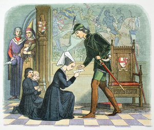 IV. Edward angol és Lady Elizabeth Grey, 1464, 1864