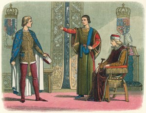 VI. Henrik és York és Somerset hercegei, 1450, 1864 alkotó: James William Edmund Doyle