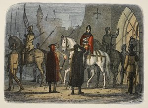 V. Henrik kivonul a lollardok ellen, az A Chronicle of England Kr. e. 55-től Kr. u. 1485-ig, kiad. London, 1863