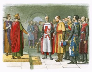 Henrik király és parlamentje alkotó: James William Edmund Doyle