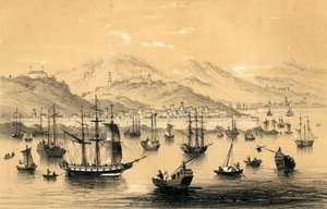 Amoy, egyike annak az öt kikötőnek, amelyet az 1847-ben kötött késői brit kereskedelem megnyitott.