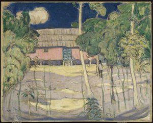 Táj, Trinidad, 1921 körül (olaj, vászon)