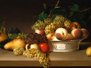 Gyümölcs kínai kosárban, 1822