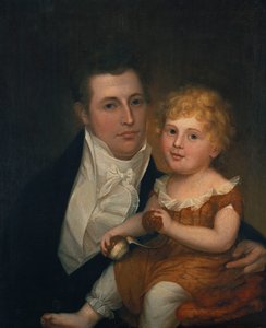 Dr. Samuel Simes és lánya, Mary Jane portréja