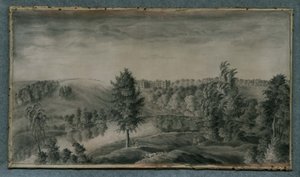 Kilátás a Temple Newsam House-ra, keletről alkotó: James the Younger Lambert