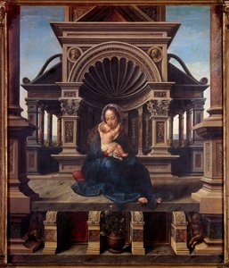 A Leuveni Szűz Jan Gossaert dit mabuse festménye (1478-1536)