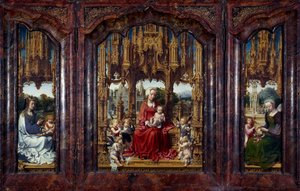 Malvern-Triptychon von Jan (c.1472-c.1533) Gossaert